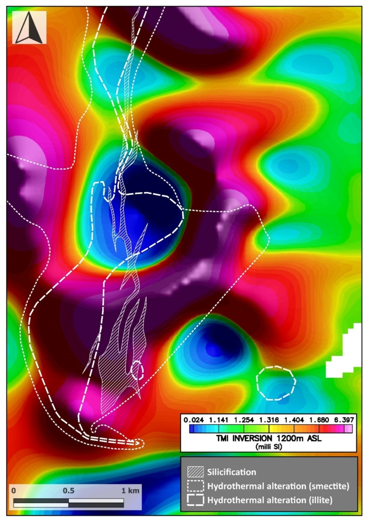 Total magnetic intensity inversion map