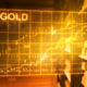 Gold bars and stock market