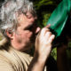 Jean-Paul Pallier panning for gold in Ecuador