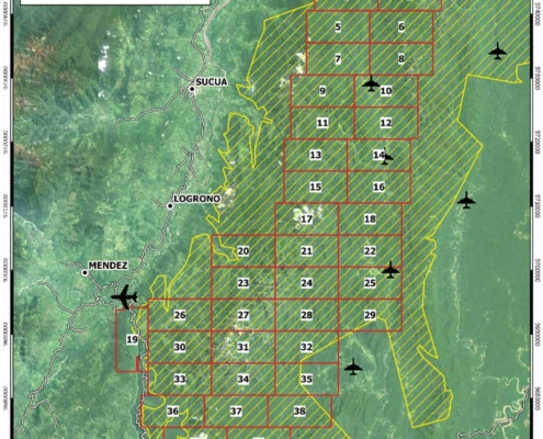 Aurania Concessions in Ecuador